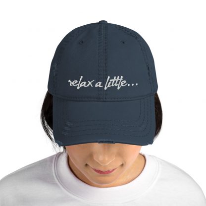 Relax a Little | Distressed Cap - Image 2